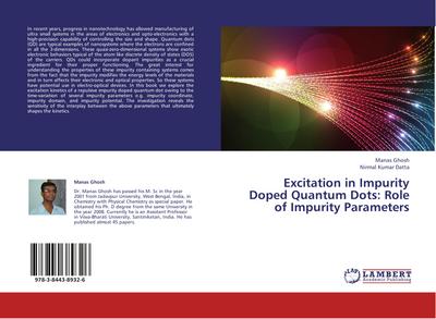 Excitation in Impurity Doped Quantum Dots: Role of Impurity Parameters - Manas Ghosh