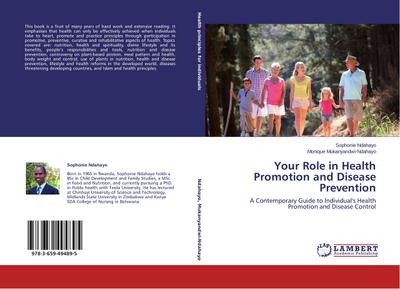 Your Role in Health Promotion and Disease Prevention : A Contemporary Guide to Individual's Health Promotion and Disease Control - Sophonie Ndahayo