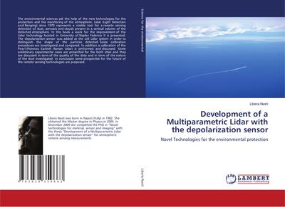 Development of a Multiparametric Lidar with the depolarization sensor : Novel Technologies for the environmental protection - Libera Nasti