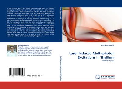 Laser Induced Multi-photon Excitations in Thallium : Atomic Physics - Riaz Muhammad