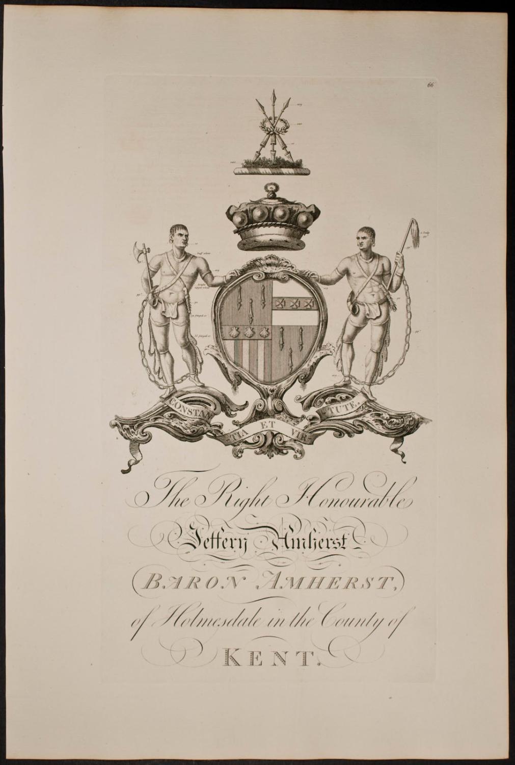 Crest von Sir William Segar & Joseph Edmondson (1764) Kunst / Grafik
