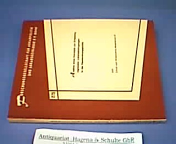 Ansätze eines Konzepts zur Erfassung regionaler Lebensbedingungen in der Raumordnungspolitik. (= Schriftenreihe der Forschungsgesellschaft für Agrarpolitik und Agrarsoziologie 275). - Wilamowitz-Moellendorff, Ulrich von