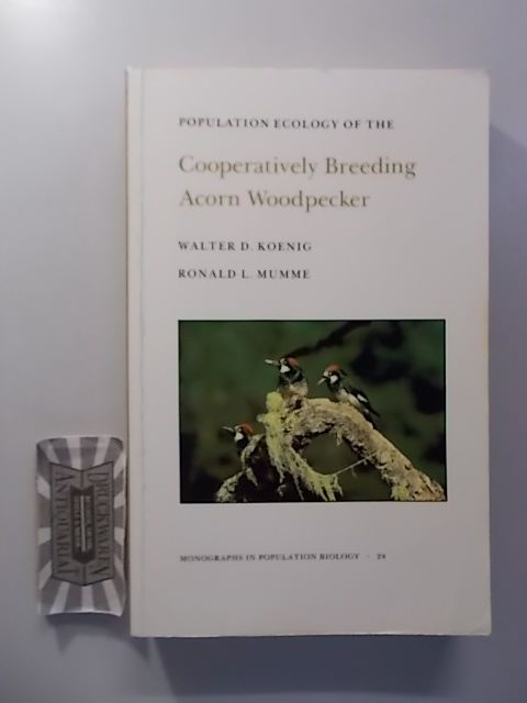 Population Ecology of the Cooperatively Breeding Acorn Woodpecker. Monographs in Population Biology 24. - Koenig, Walter D. and Ronald L. Mumme
