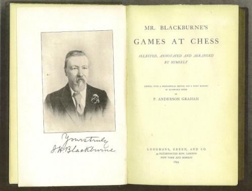 Blackburne's Chess Games by Joseph Henry Blackburne