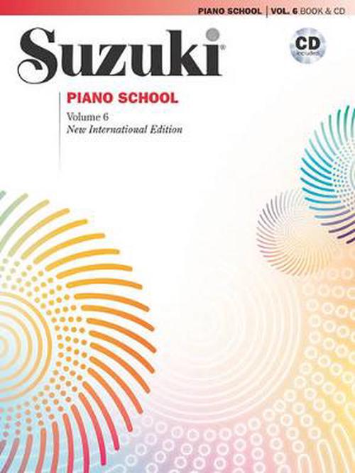 Suzuki Piano School, Vol 6: Book & CD (Paperback) - Alfred Publishing