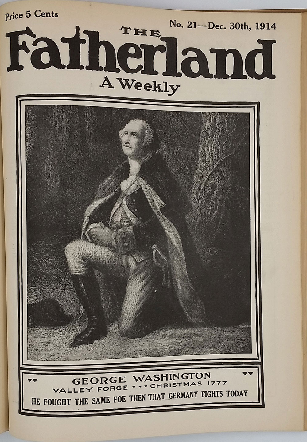 Editor's Archive Copy, Pro German WWI propaganda periodical