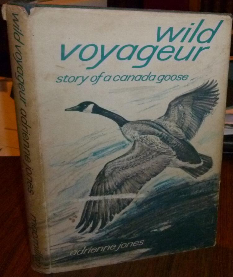 Wild Voyageur: Story of a Canada Goose. First Edition, with Dust Jackets. INSCRIBED & SIGNED BY AUTHOR Jones, Adrienne [ ]