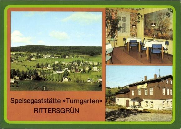 Ansichtskarte / Postkarte Rittersgrün Breitenbrunn im Erzgebirge, Blick