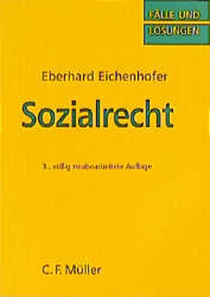 Sozialrecht - Eichenhofer, Eberhard