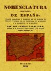 Nomenclatura geográfica de España - Caballero, Fermín