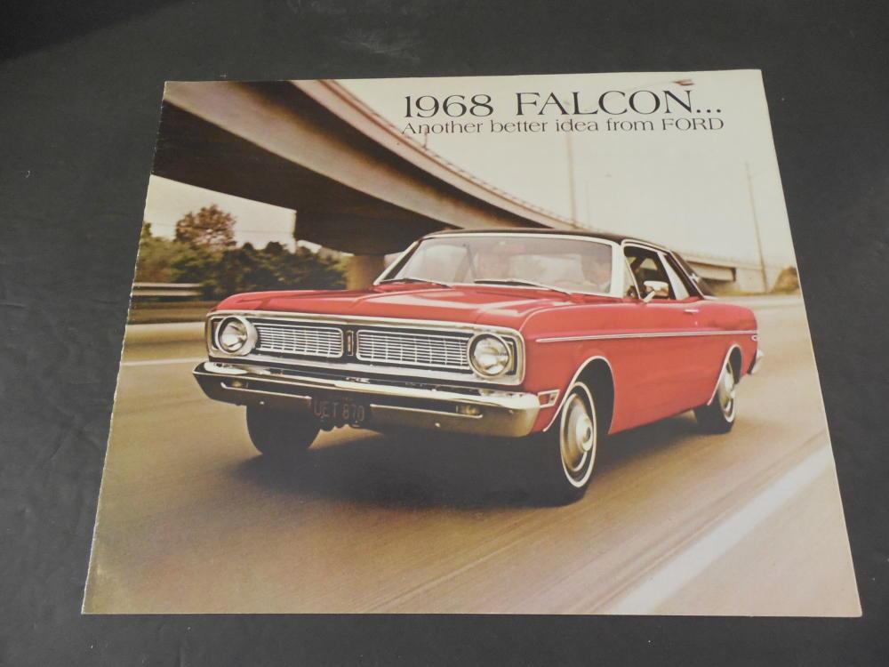 1968 Ford Falcon Dealer S Advertising Brochure See Pic Soft 1968 Joseph M Zunno