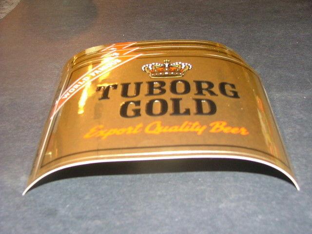 Lot Of 6 Vintage Tuborg Gold Stickers 6 3/4" X 4 1/4": See Pic soft |  Joseph M Zunno
