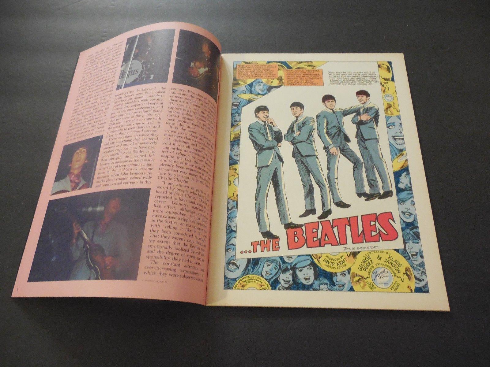 Marvel Comics Super Special #4 '78 Bronze Age Color Mag Beatles Story    ID:8327 