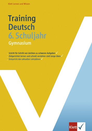 Training Deutsch, Gymnasium 6. Schuljahr. Für G8. - Höffer, Ulrich