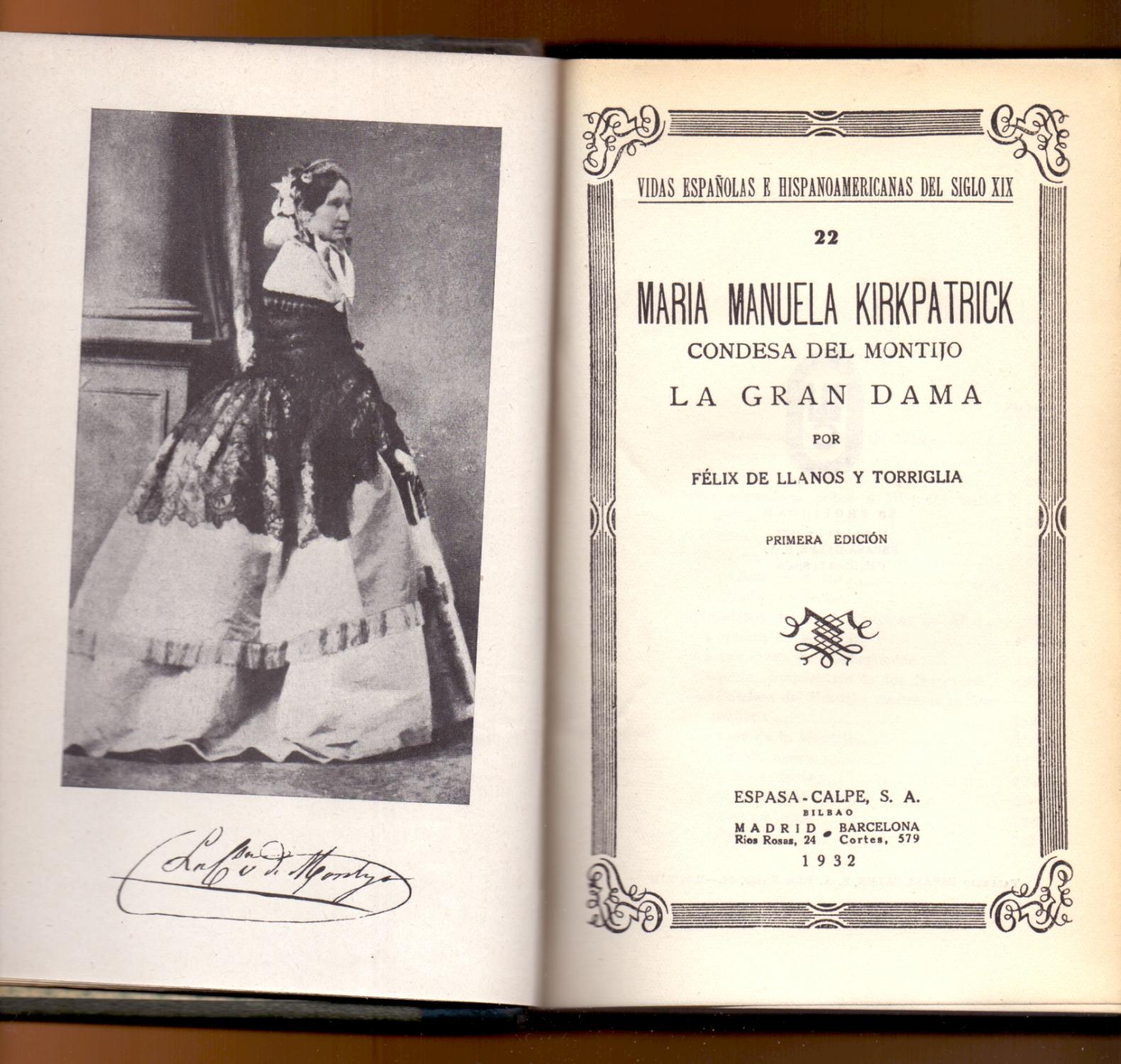 Disdéri, Paris, Comtesse de Montijo María Manuela Kirkpatrick by