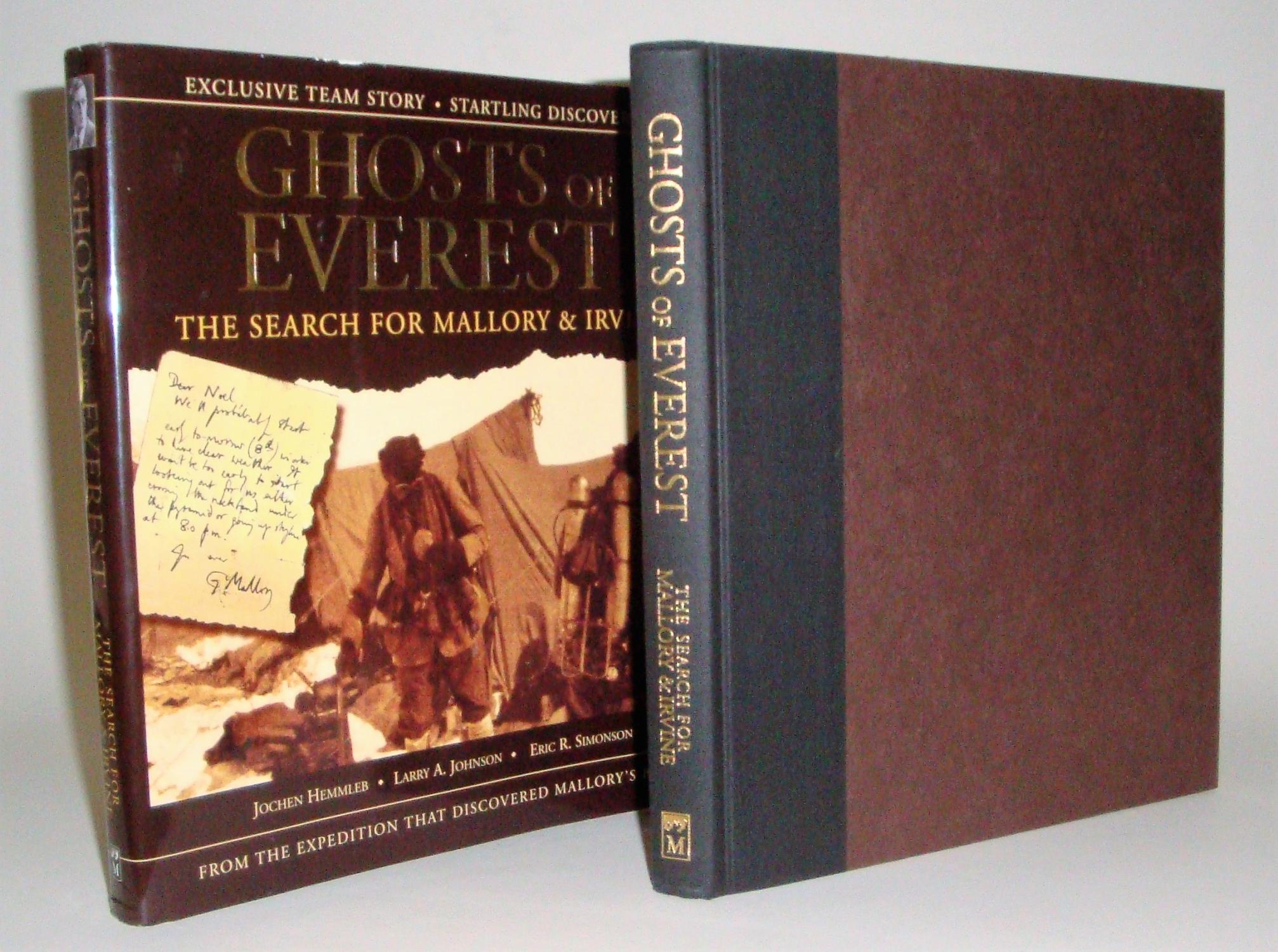 Ghosts of Everest: The Search for Mallory & Irvine Jochen Hemmleb; Larry A. Johnson; Eric R. Simonson [Very Good] [Hardcover]
