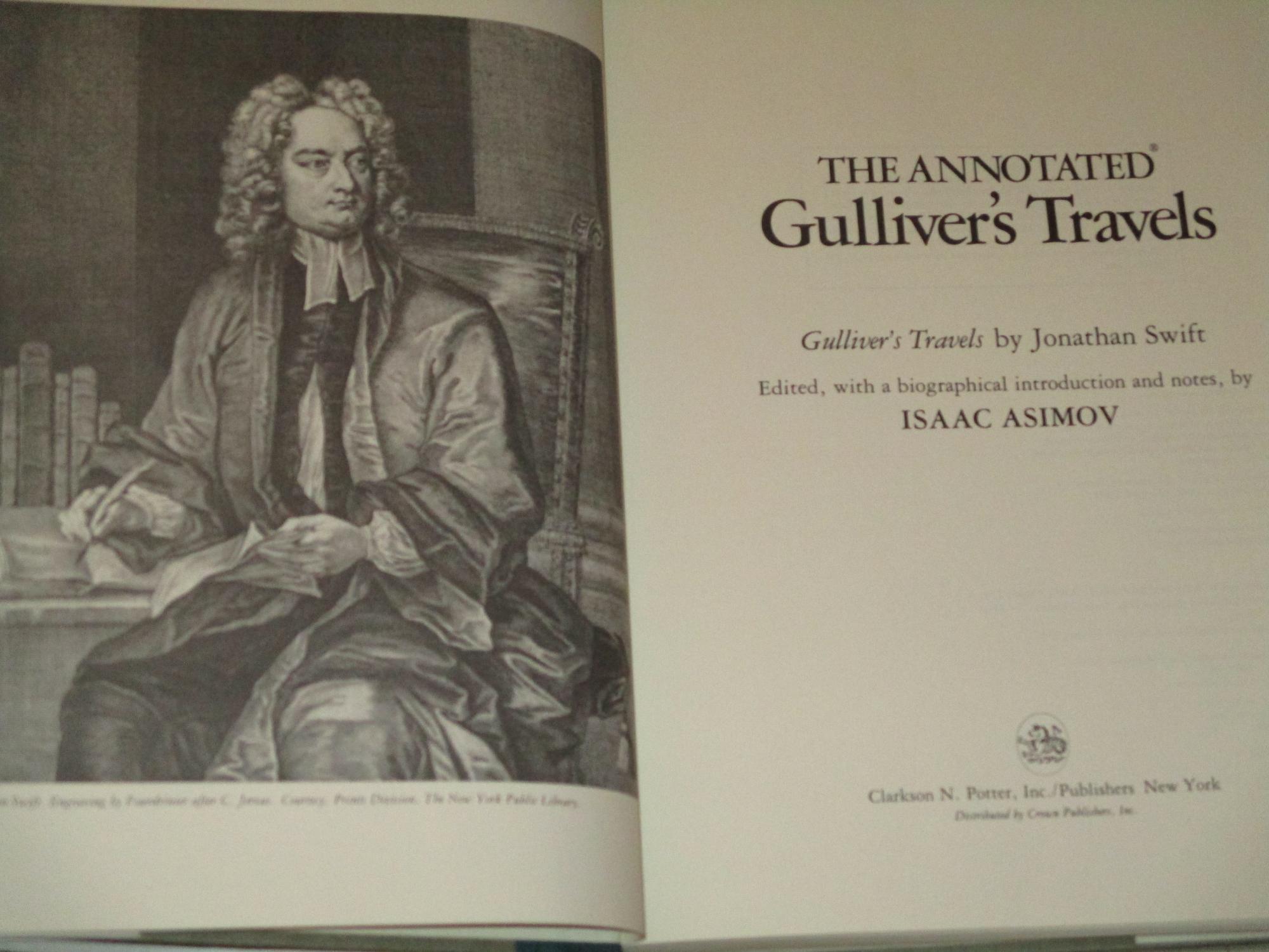 the annotated gulliver's travel jonathan swift