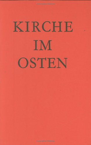Kirche im Osten. Bd. 39/1996 - Günther, Schulz