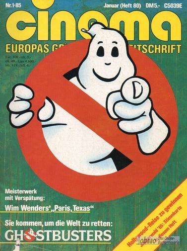 Cinema Nr. 1 85 / Januar Heft 80 - Europas größte Filmzeitschrift - Dirk Manthey (Hrsg.)