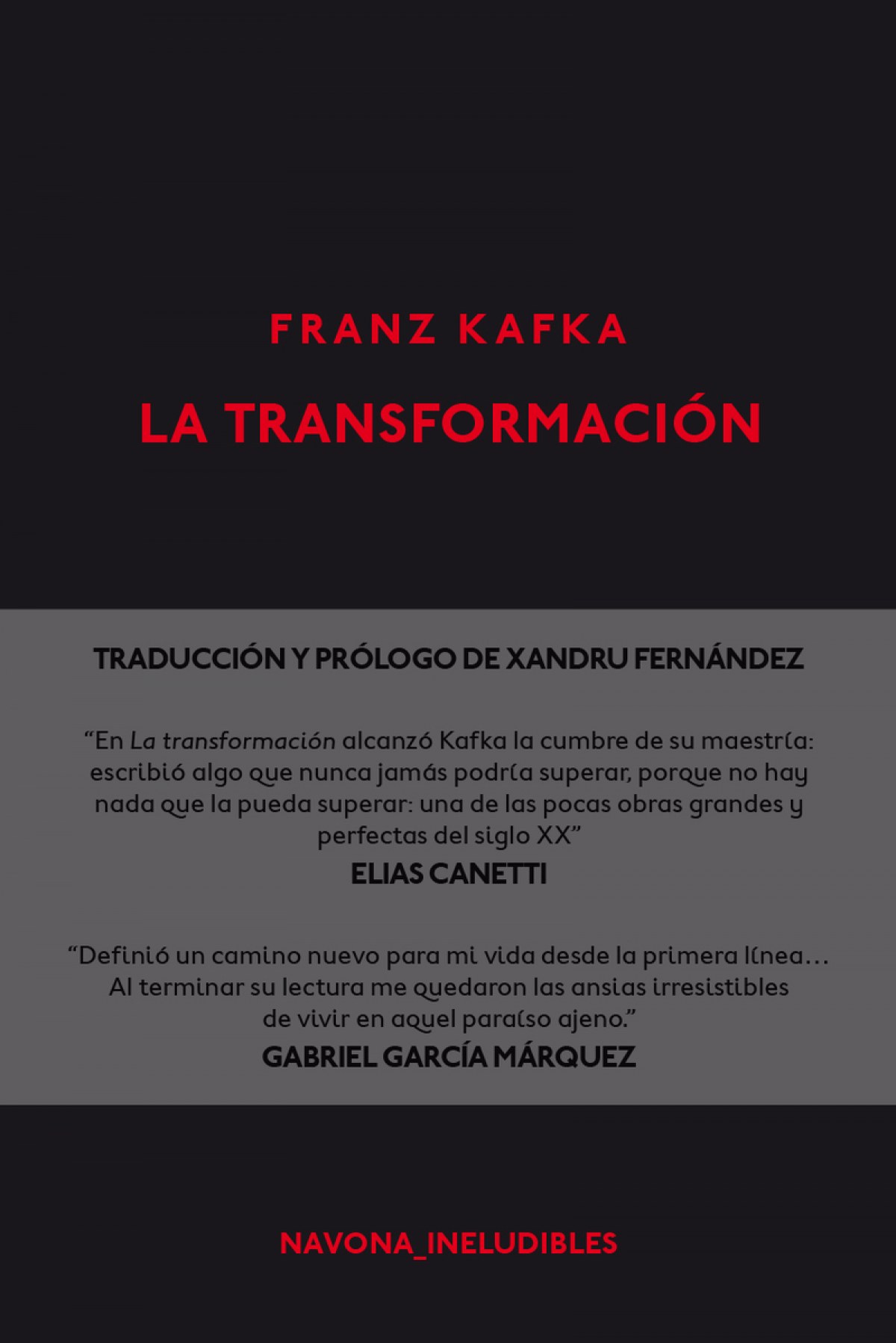 La transformación - Kafka, Franz