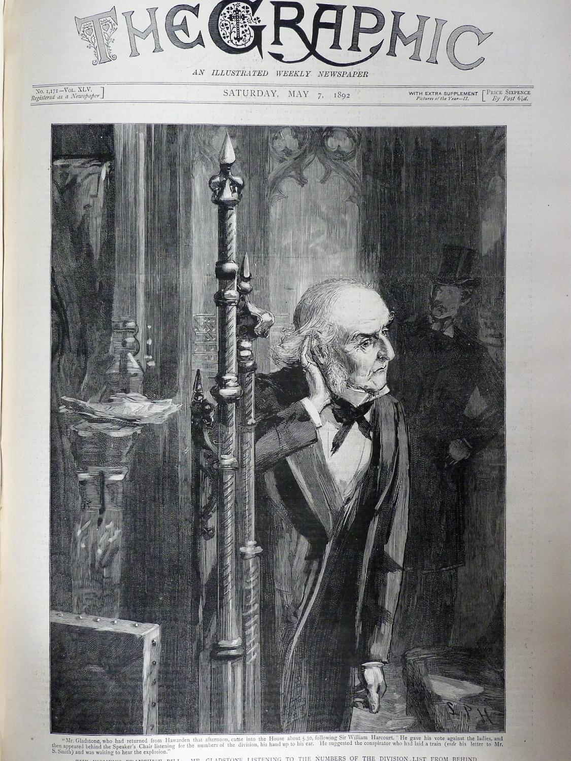 The Graphic. An Illustrated Weekly Newspaper. Vol 45 The Graphic. An Illustrated Weekly Newspaper. Vol 45