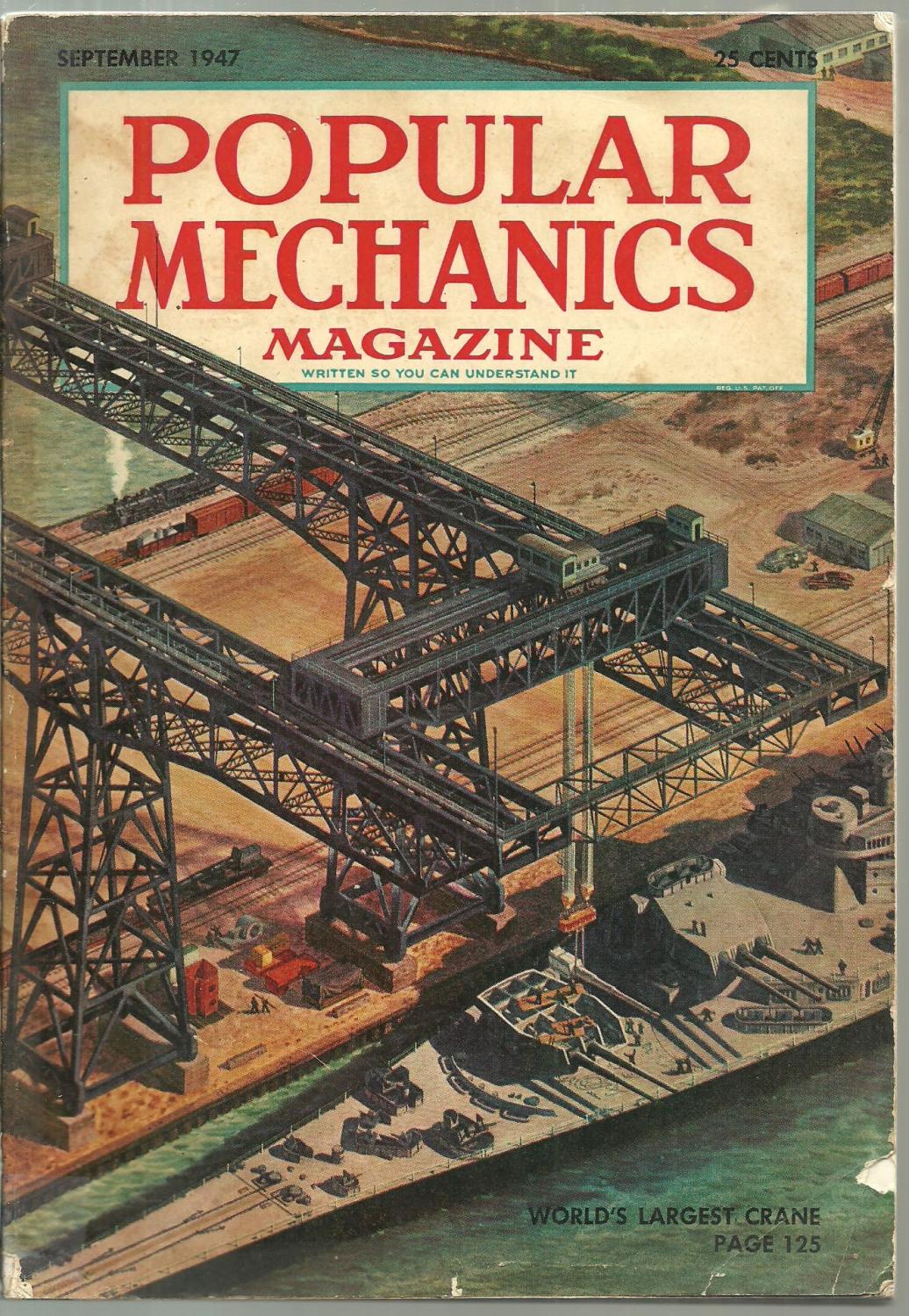 Popular Mechanics Magazine, September 1947 by H. H. Windsor, Jr