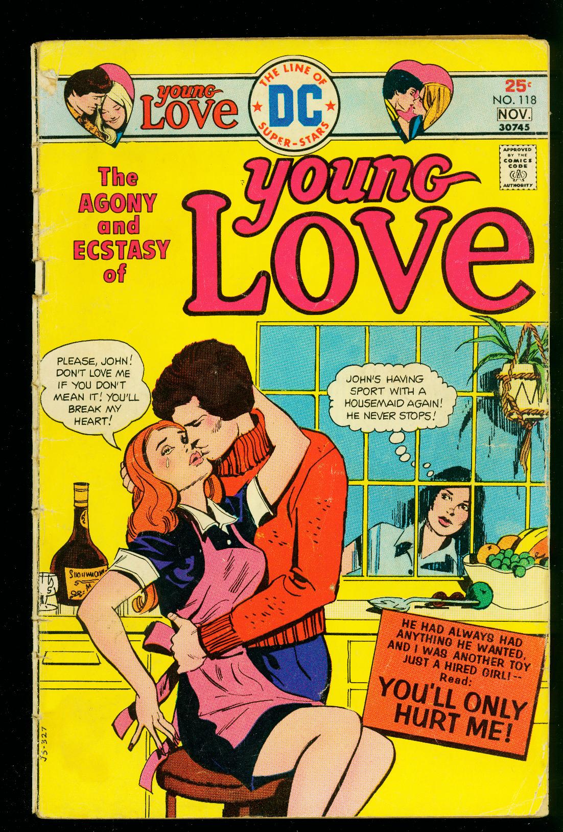 Young Love #118 1975- DC Romance comics