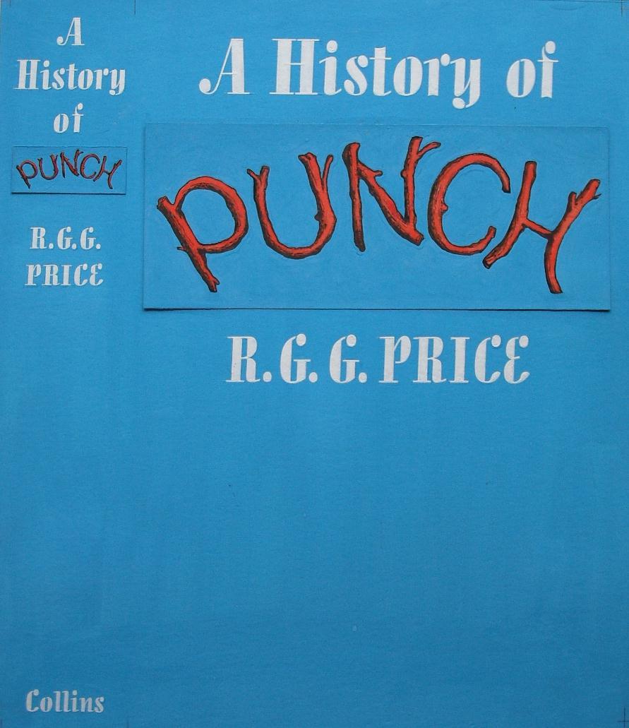 Original Dustwrapper Artwork for A History of Punch (magazine) by Price