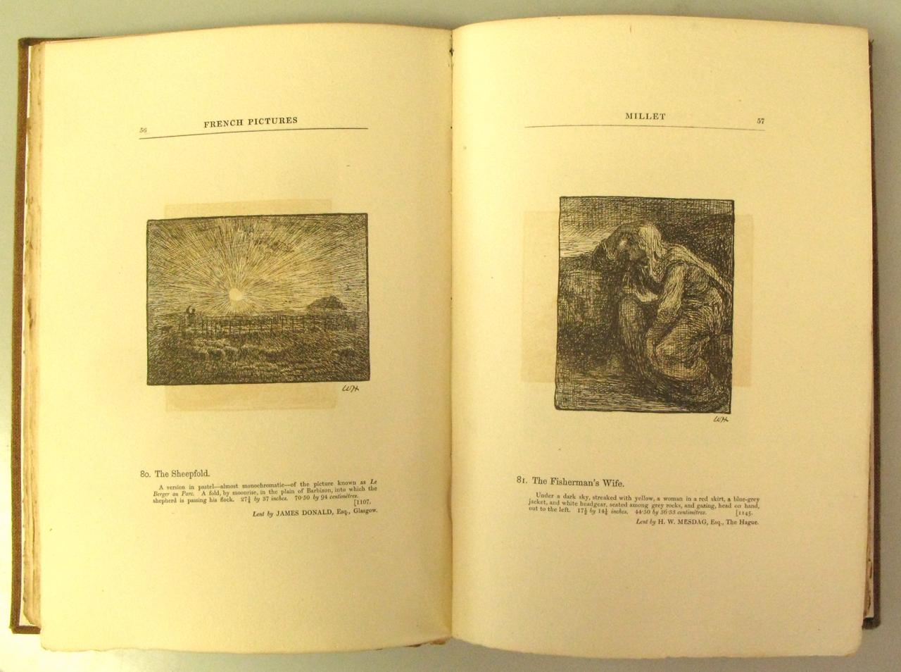 MEMORIAL CATALOGUE OF THE FRENCH AND DUTCH LOAN COLLECTION EDINBURGH