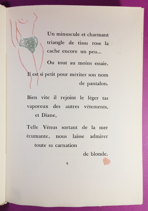 Le Cahier D Amour Par Philippe De B Bon Couverture Souple 1944 Librairie Girard Talec
