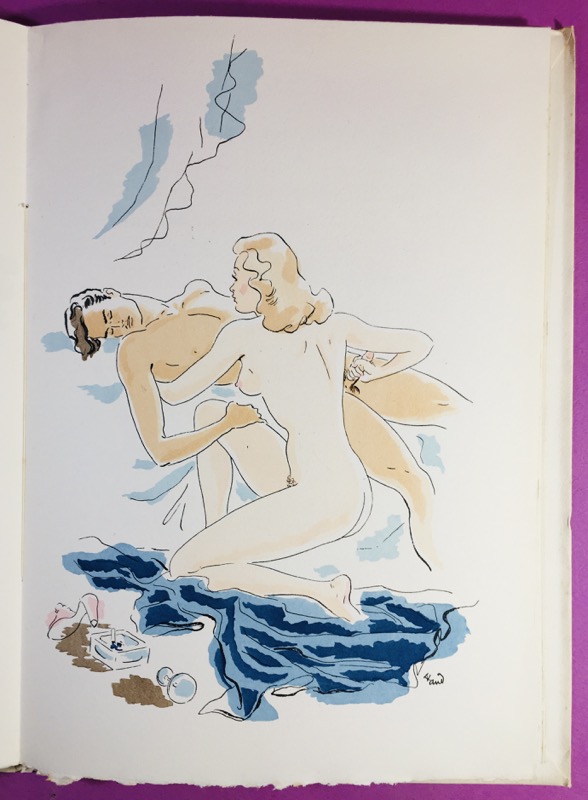 Le Cahier D Amour Par Philippe De B Bon Couverture Souple 1944 Librairie Girard Talec