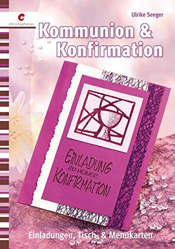 Kommunion & Konfirmation Einladungen, Tisch- & Menükarten - Ulrike, Seeger