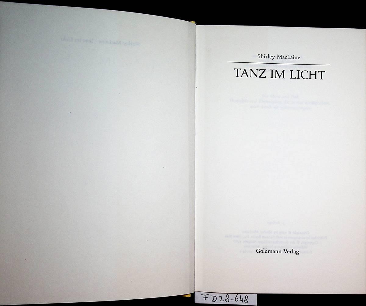 Tanz im Licht. - MacLaine, Shirley