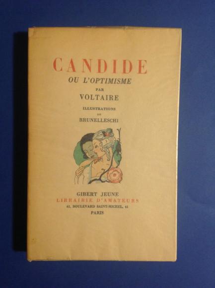CANDIDE OU L'OPTIMISME by VOLTAIRE: Nuovo (1952) Prima Edizione. | Il ...