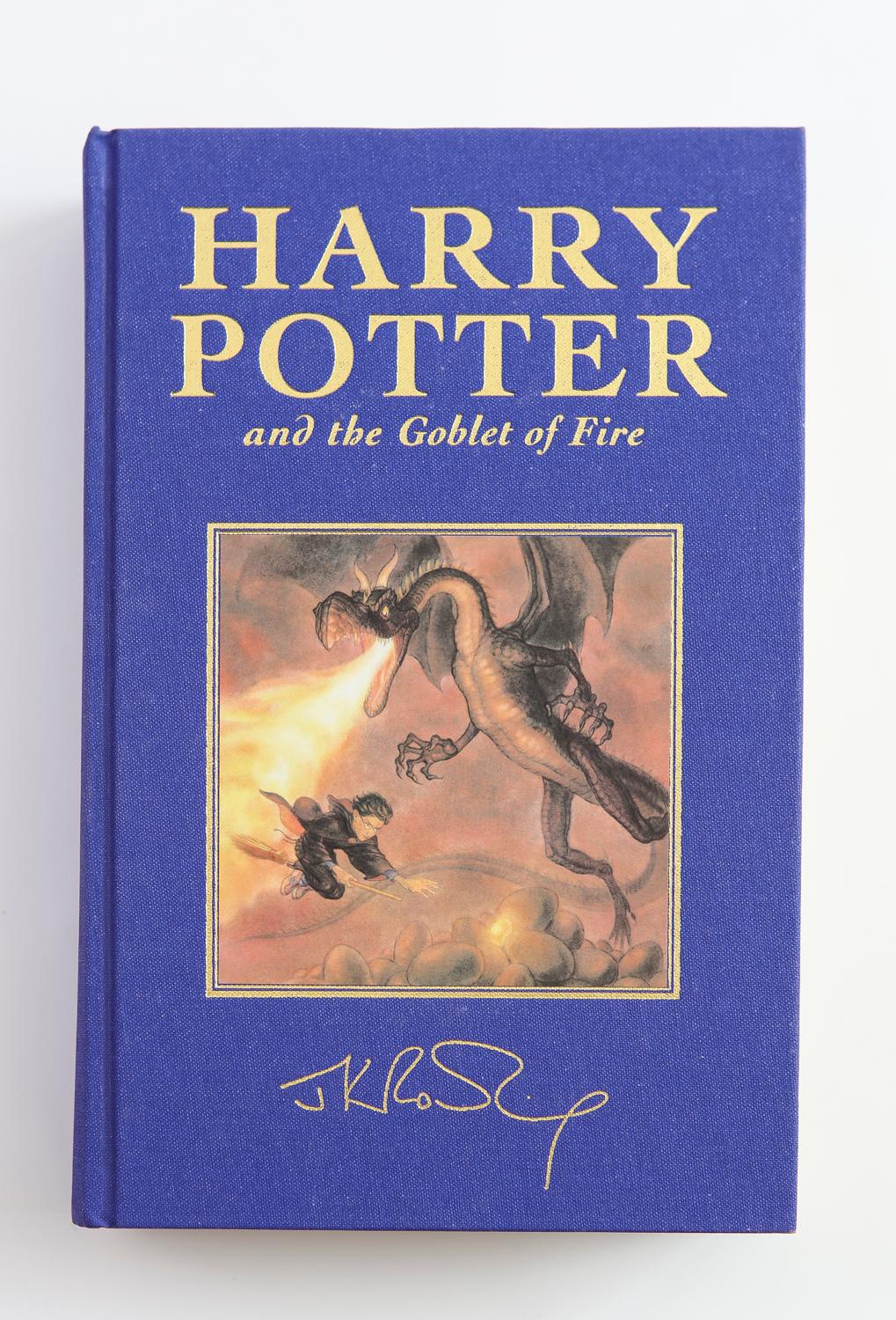 Harry Potter And The Goblet Of Fire Book 4 Special Edition Von J K Rowling New Hardcover 2000 1st Edition Allstarsbooks