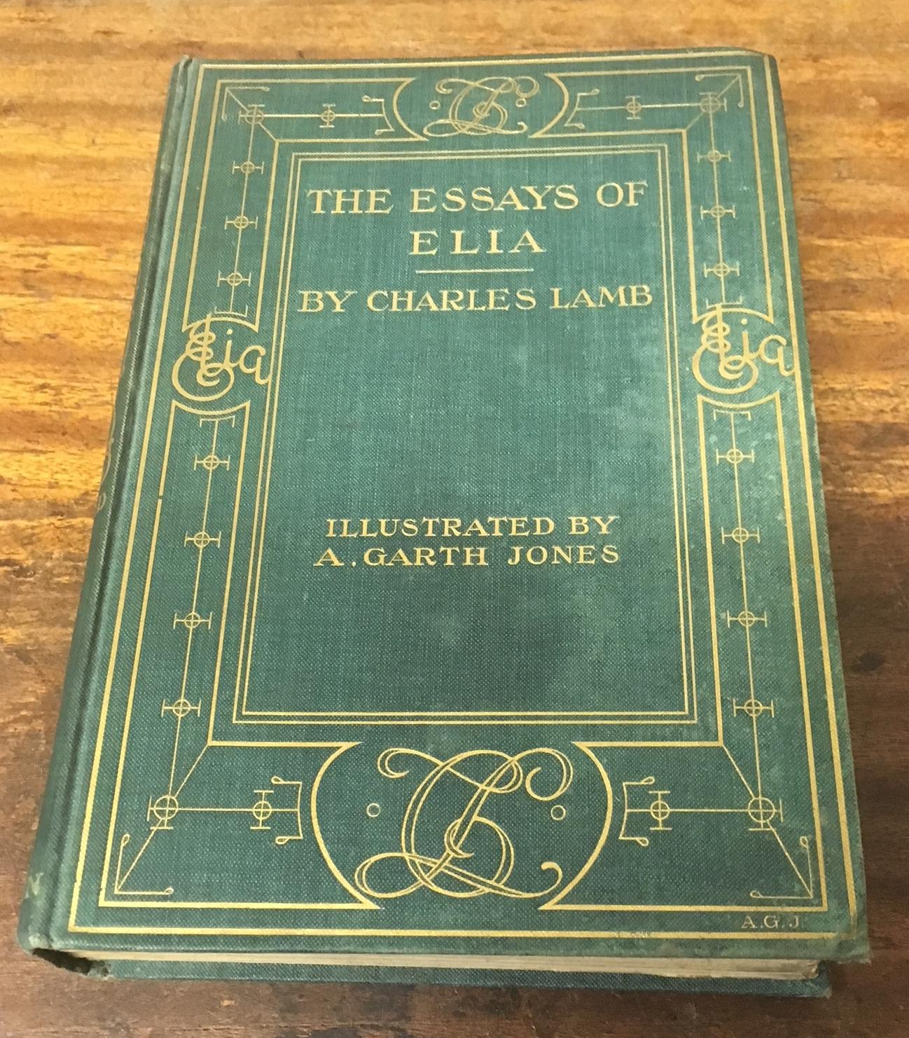 essays of elia hard cover