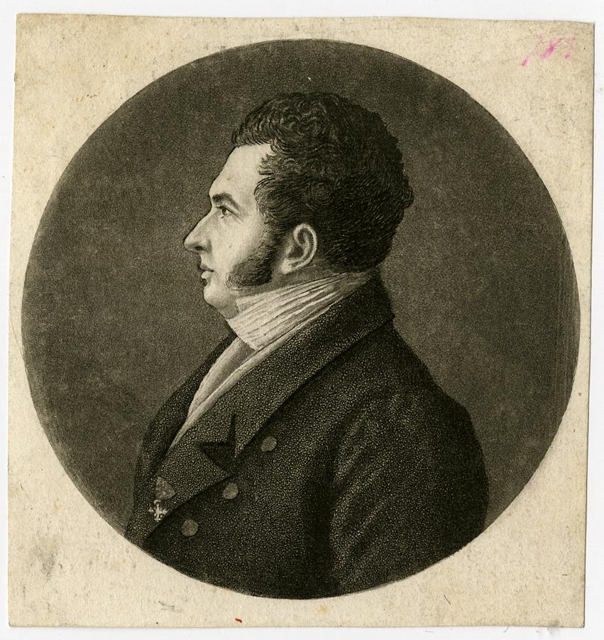 Antique Master Print-PORTRAIT-PHYSIONOTRACE-BOUCHERON-CHEVALIER-Anonymous-ca. 18 [ ]