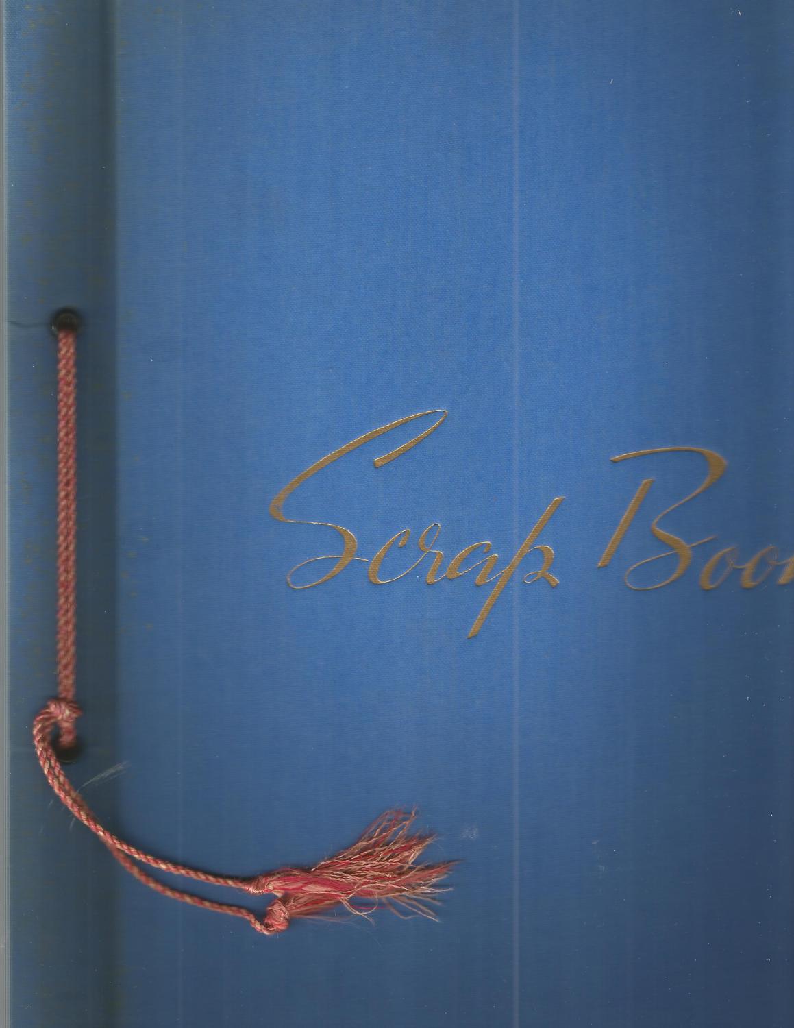 Scrapbook from the 1940s of Cards for Adopted Baby Boy [Good] [Hardcover]