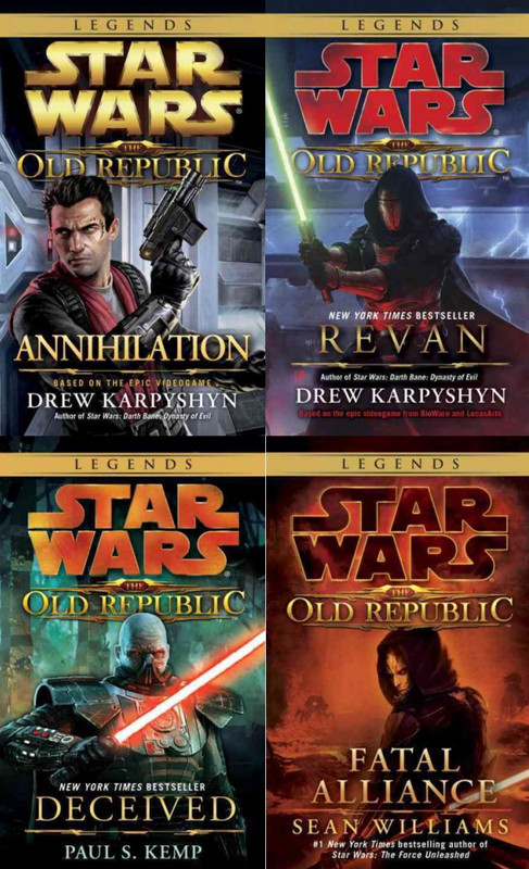 star wars the old republic books