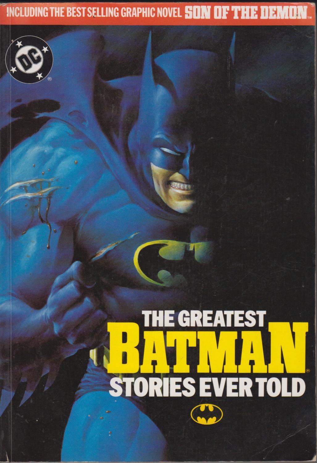 The Greatest Batman Stories Ever Told: Very Good Card Covers (1989) |  Valuable Volumes