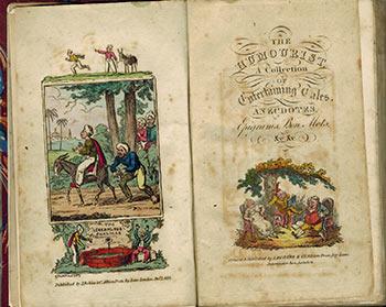 The Humourist: A Collection of Entertaining Tales, Anecdoes, Epigrams, Bon Mots, &c.,&c. Original edition. (Albert M. Cohn 's copy) Cruikshank, Georg