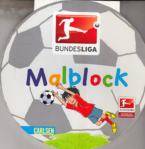 BUNDESLIGA Malblock - Velte, Ulrich