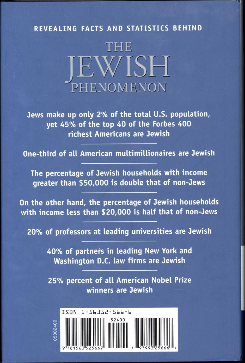 The Jewish Phenomenon / Seven Keys to the Enduring Wealth of A People 