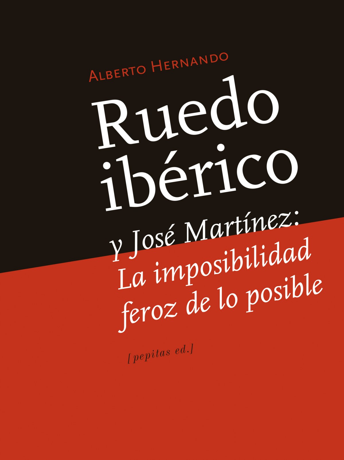 RUEDO IBÈRICO Y JOSÈ MARTÍNEZ La imposibilidad feroz de lo posible - Hernando Bravo, Alberto