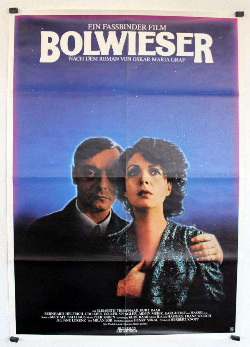 BOLWIESER - 1977Dir Rainer Werner FassbinderCast: Elisabeth TrissenaarKurt  Raab Bernhard HelfrichALEMANIA - -70X100-Cm.-27X41-INCHES-1 SH.POSTER:  (1977) Art / Print / Poster | BENITO ORIGINAL MOVIE  POSTER | Poster