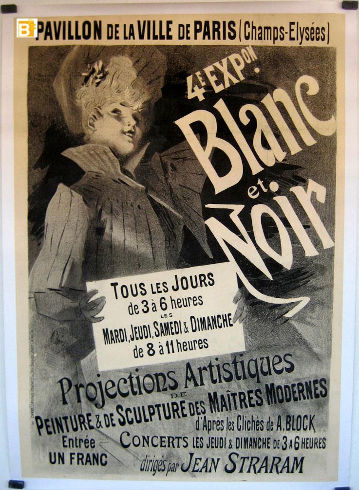 4E EXP. BLANC ET NOIR - 18Dir JEAN STRARAMCast: FRANCIA - POSTER [ ]
