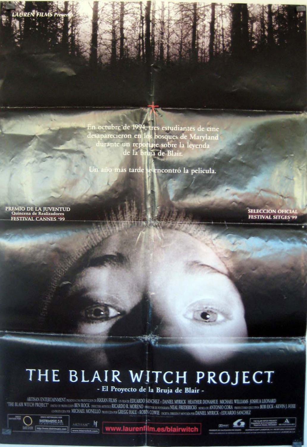 THE BLAIR WITCH PROJECT - 1999Dir Daniel Myrick, Eduardo S nchezCast ...