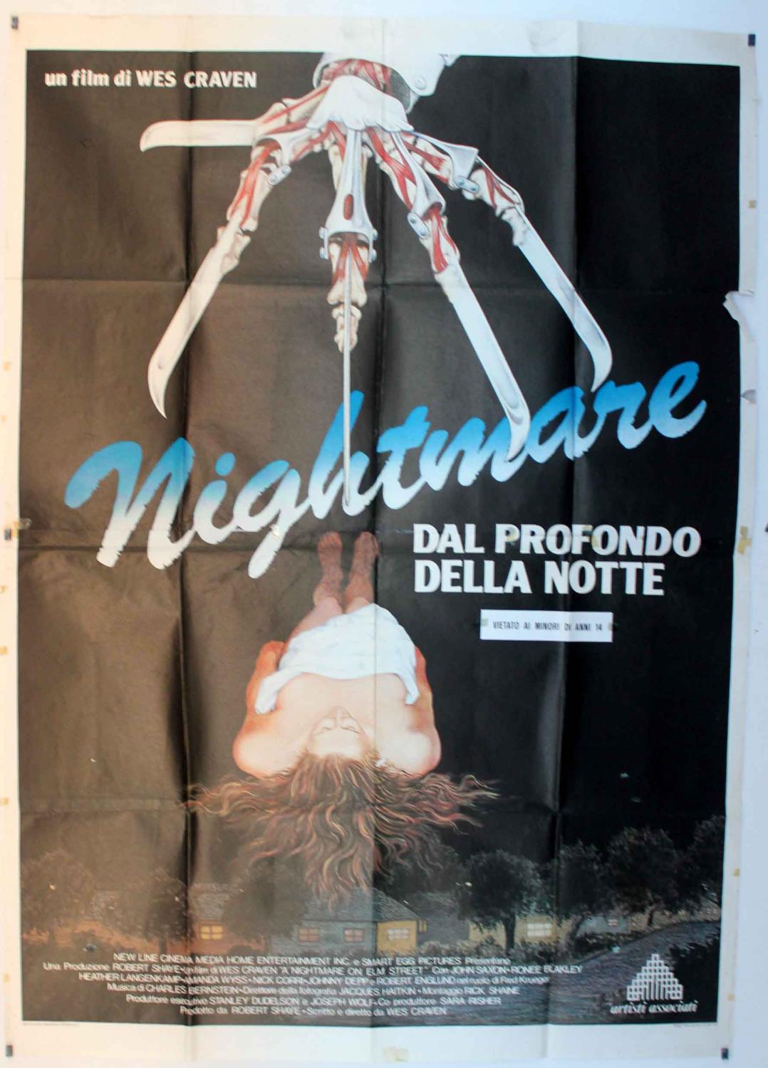 NIGHTWARE DAL PROFONDO DELLA NOTTE - 1984Dir Wes CravenCast: John Saxon