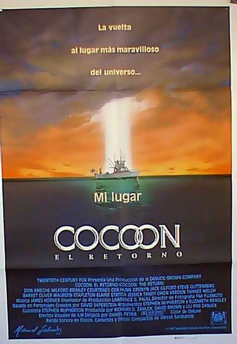 COCOON EL RETORNO - 1988Dir DANIEL PETRIECast: DON AMECHEWILFORD  BRIMLEYCOURTENEY COXHUME CRONYNSTEVE GUTTENBERGMAUREEN STAPLETONESPA?A -  -35x46-Cm.-14x18-In.POSTER: (1988) Art&nbsp;/&nbsp;Print&nbsp;/&nbsp;Poster  | BENITO ORIGINAL MOVIE POSTER