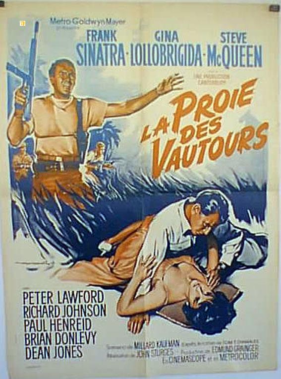 PROIE DES VAUTOURS, LA - 1959Dir JOHN STURGESCast: FRANK SINATRAGINA ...